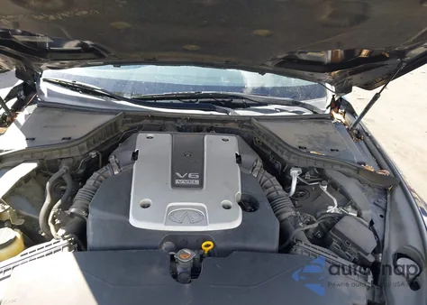 2015 Infiniti Q50 Premium from USA, damaged, VIN JN1BV7APXFM342798